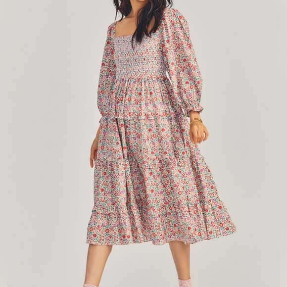 LOVESHACKFANCY x Liberty Minnie Dress - Picture 1 of 6